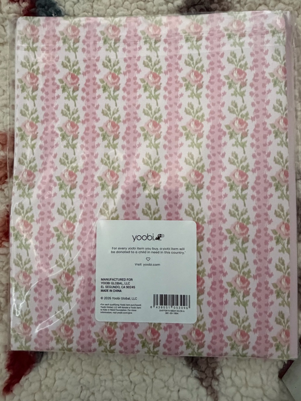 2piece Poly Folder LoveShackFanc Yoobi Pink & blue